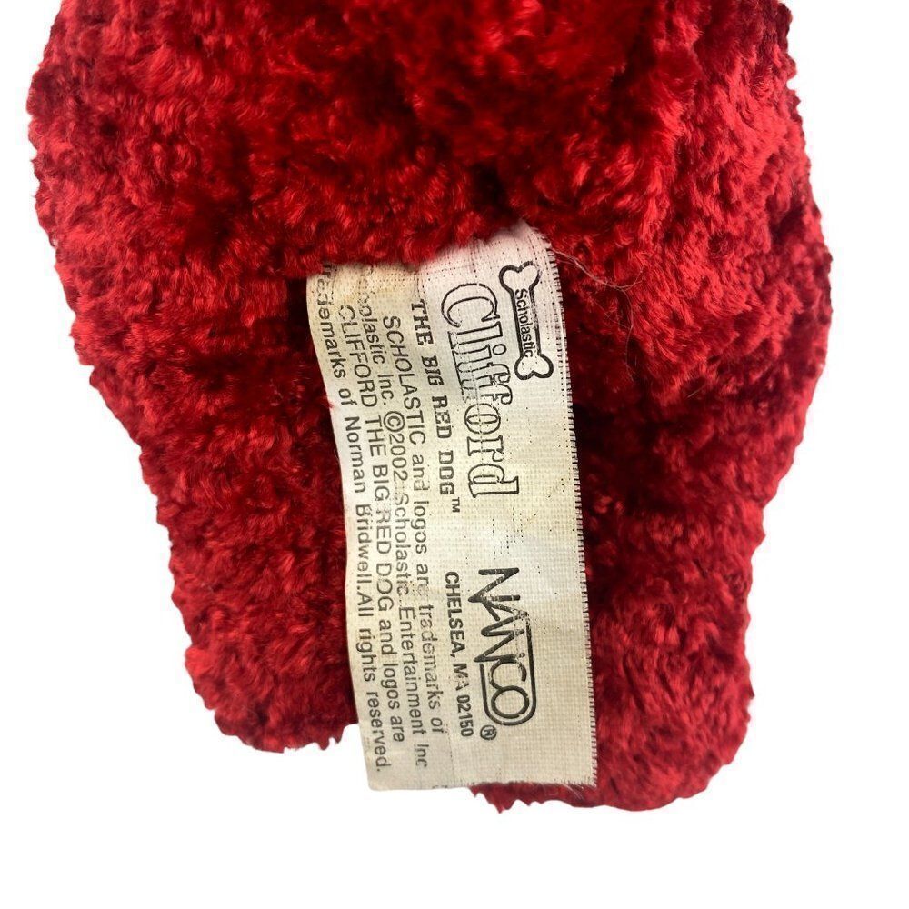 Scholastic vintage 2002 Clifford The Big Red Dog Plush 8" - Picture 7 of 9